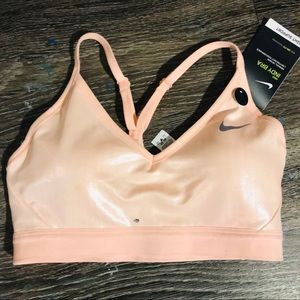NWT iridescent Nike Sports Bra